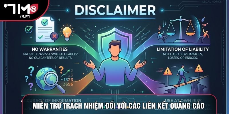 Miễn trừ trách nhiệm đối với các liên kết quảng cáo