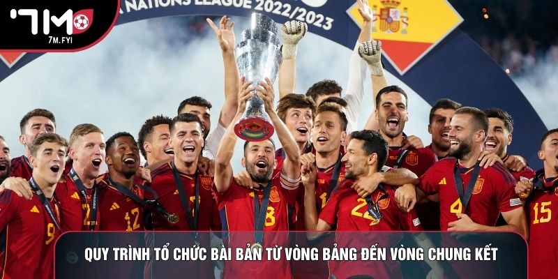 Quy trình tổ chức bài bản từ vòng bảng đến vòng chung kết